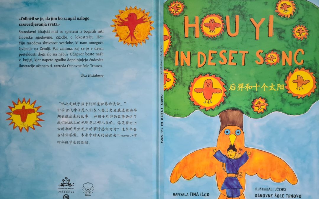 Izid otroške knjige Hou Yi in deset sonc